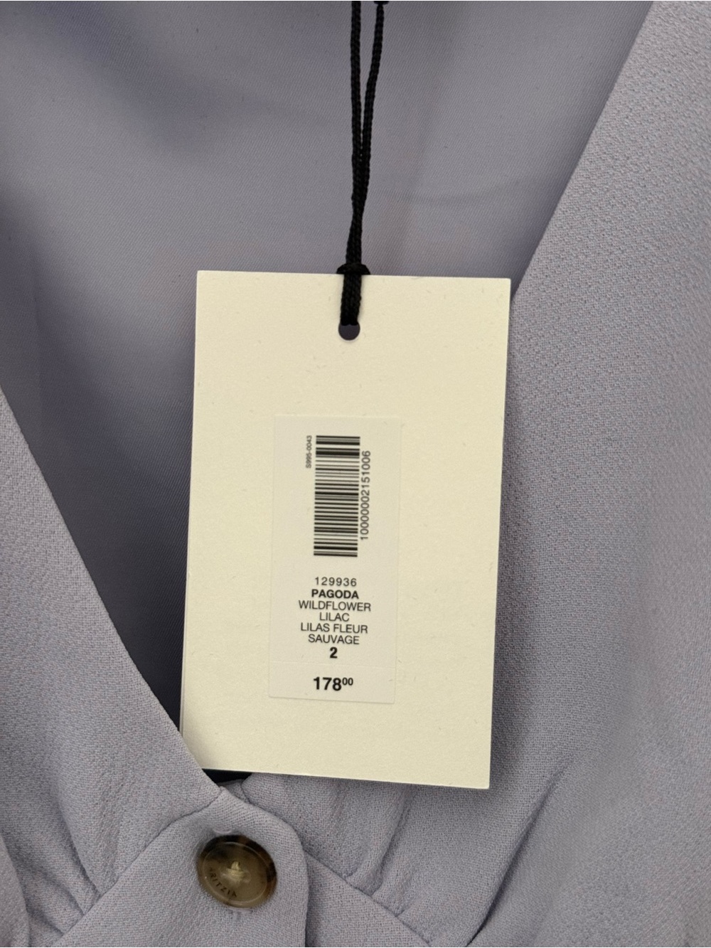 Aritzia Pagoda Dress Crepette - Picture 7 of 7
